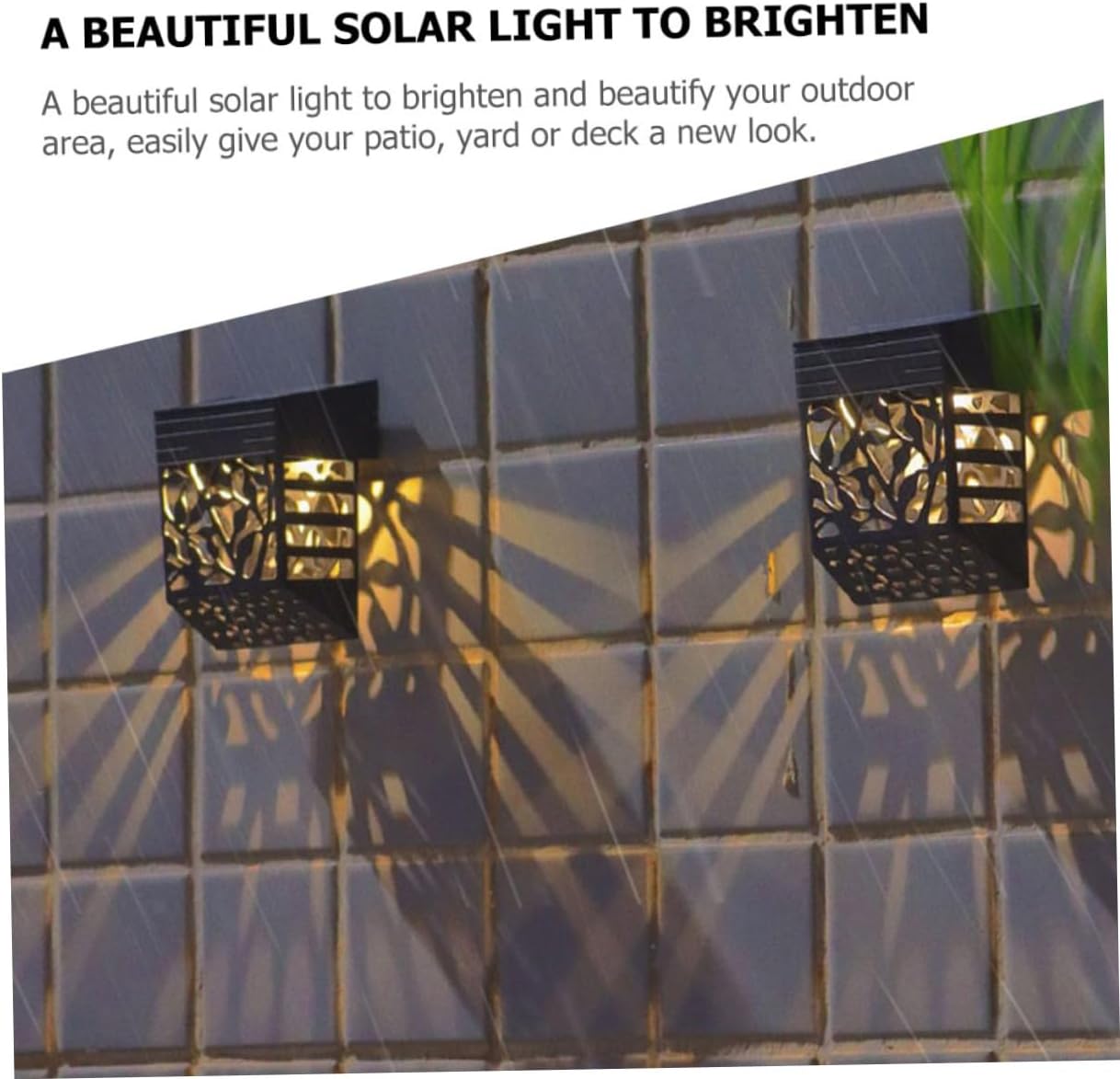 ARTIBETTER SolarGlow™ Hollow Deck Light