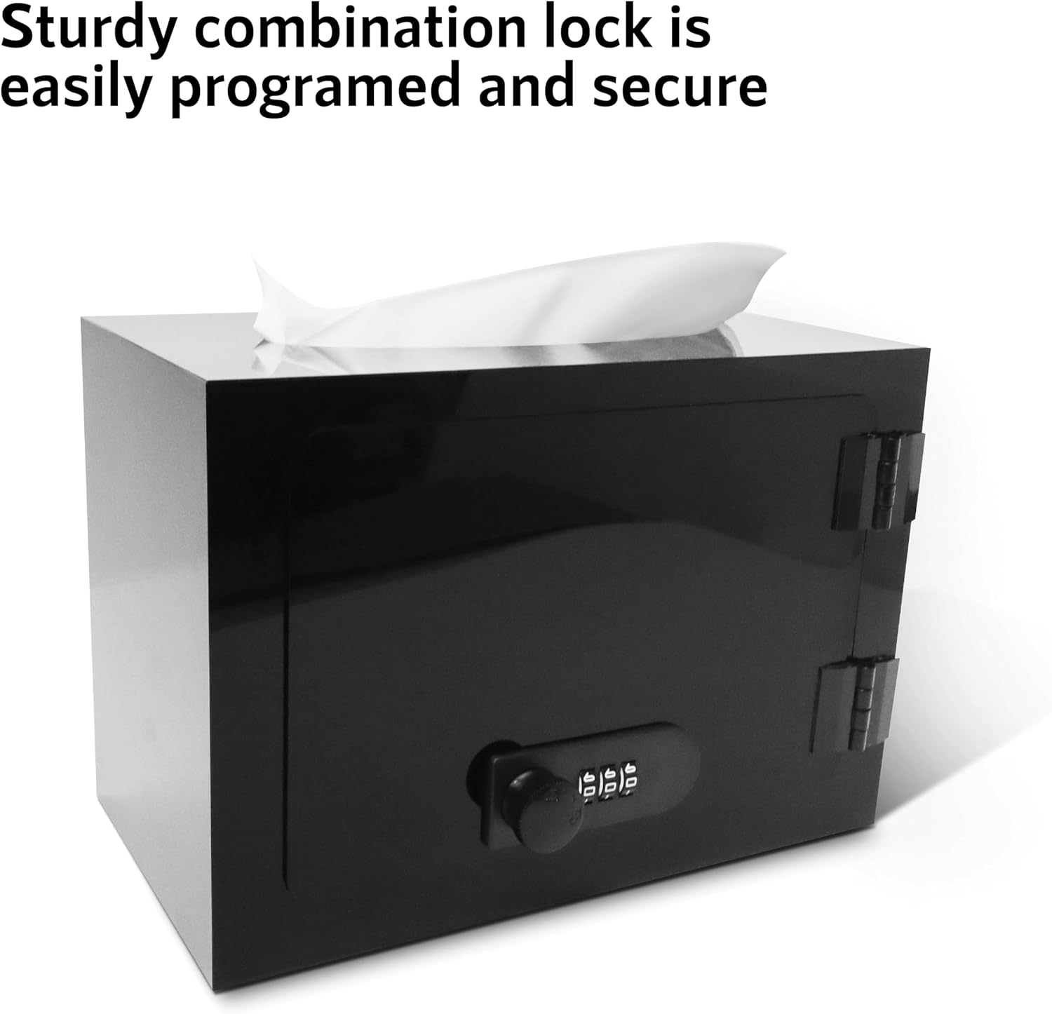 Acrylic Tissue Box Safe