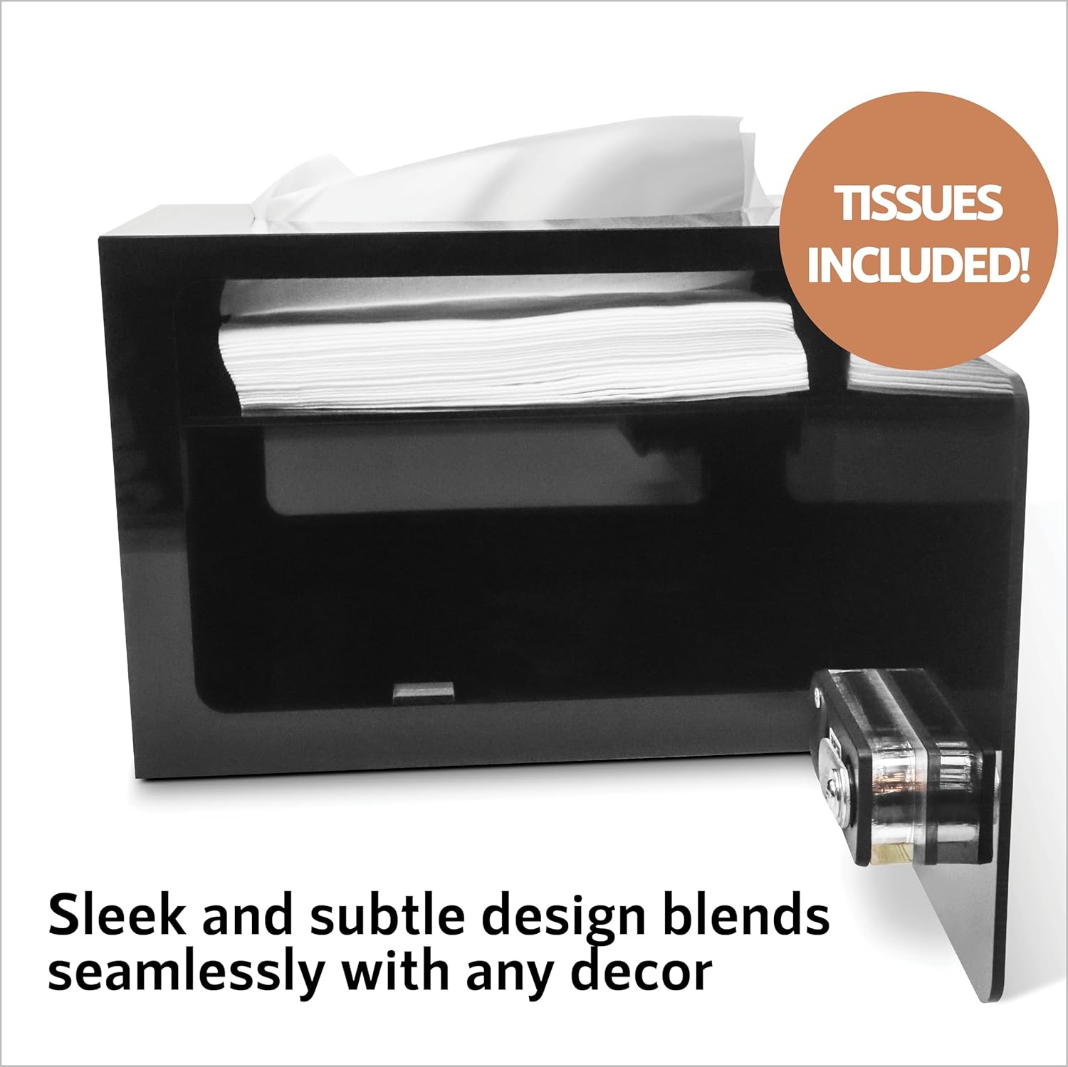 Acrylic Tissue Box Safe
