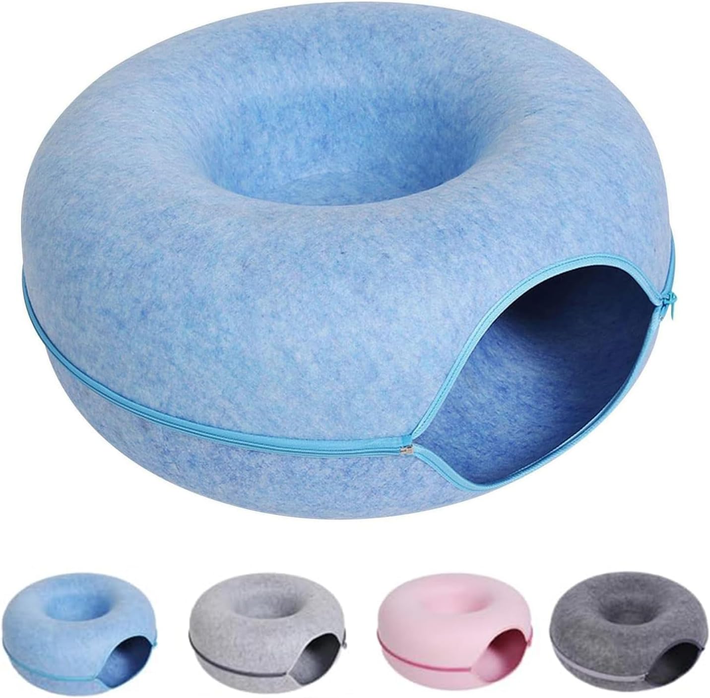Donut Cat Tunnel Bed